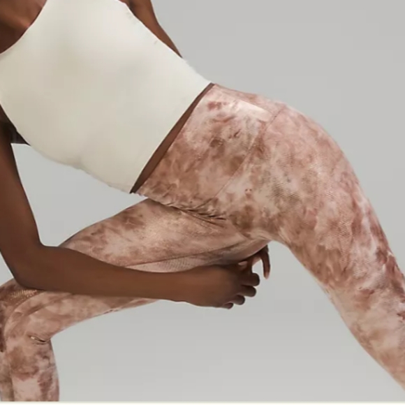 lululemon Align HR 25" legging in Shine DYMS sz 10 - Picture 5 of 5